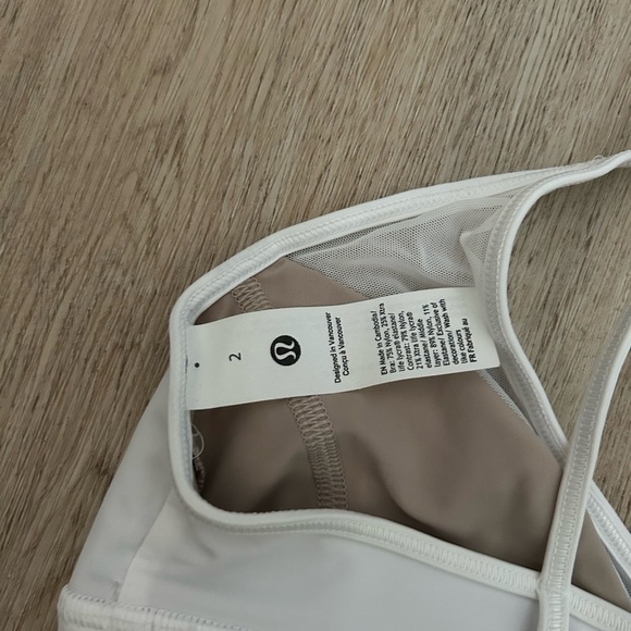 White Mesh Bralette - Picture 3 of 3